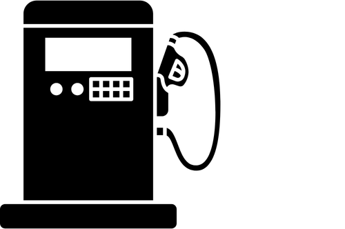 tank and pump Installations black icon